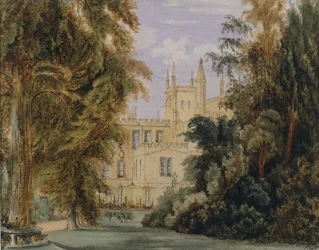 The Garden Quadrangle at New College, Oxford, 1877